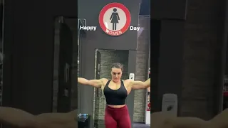 Happy women's day #womensday #strongwomen #biceps #internationalwomensday #shorts #youtubeshorts