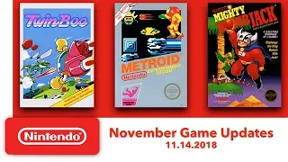 Nintendo Entertainment System - November Game Updates - Nintendo Switch Online