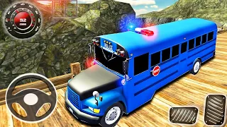 Offroad Coach Police Bus Driver -  Hill Dangerous Duty Driving Simulator - Android GamePlay #2