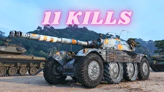 Panhard EBR 105 - 11 Kills World of Tanks   #wot #worldoftanks