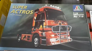 italeri 718 süper actros 1/24 #mercedesbenz