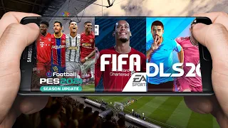 PES 2021 Mobile VS FIFA Mobile 2021 VS DLS 2020 | Best Football Game For Android & IOS | Mobile