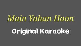 Main Yahan Hoon Original Karaoke | Veer Zaara | Udit Narayan