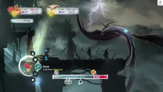 Child of Light - Battle against Crepusculum