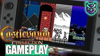 Castlevania Anniversary Collection Switch Gameplay - ALL Games!