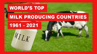 World's Top Milk Producing Countries (1961 - 2021)