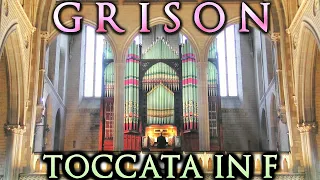 GRISON - TOCCATA IN F - ORGAN - JONATHAN SCOTT