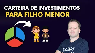 COMO MONTAR UMA CARTEIRA DE INVESTIMENTOS PARA O FILHO MENOR DE IDADE - TUTORIAL