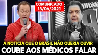 TIAGO ENTRA AO VIVO, PÍ0R NOTÍCIA SOBRE FAUSTÃO É DADA E COUBE AOS MÉDICOS TRISTE C0MUNICAD0