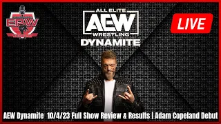 AEW Dynamite 10/4/23 Full Show Review & Results | Adam Copeland Debut