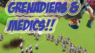 GRENADIER & MEDIC TRAINING | Boom Beach | ATTACK STRATEGIES