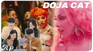 Crazy Addictive🔥 Korean Men and Women React to Doja Cat's MV ｜asopo