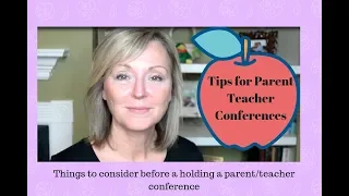 Parent Teacher Conference tips for Preschool/Daycare