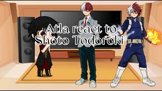 Team avatar react to Shoto Todoroki