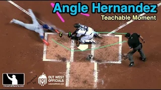 Tmac's Teachables - Angle Hernandez's Plate Patience Pays as Angel Rules Javier Baez Safe at Home