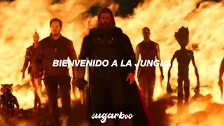 Guns N Roses-Welcome To The Jungle (Thor 4) Sub Español•Canción del inicio de Thor Love and Thunder