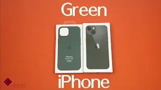 Apple iPhone 13 Green Unboxing