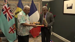 Fijian Prime Minister met with President of New Caledonia and Korean Minister for Oceans