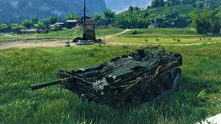 Стерва Тормозит Толпу врагов на Жемчужной реке Strv 103B World of Tanks Жемчужная река!