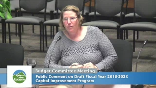 Eugene Budget Committee: February 15, 2017