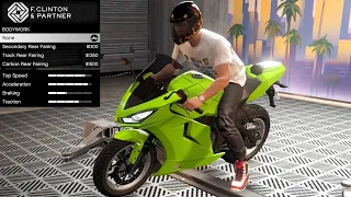 GTA 5 - DLC Vehicle Customization - Nagasaki Shinobi (Kawasaki Ninja)