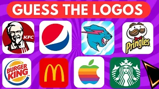 Guess The 50 Logos In 3 Sec⏰. Tiktok, Mr Best and more .