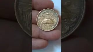 AGUILA  GRUESA 20 CENTAVOS AÑO 1968