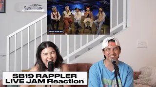 Fil-Am Couple Reacts to SB19— RAPPLER LIVE JAM (ILAW + FREEDOM)