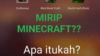 Aku coba game yang mirip Minecraft dan TERNYATAAAA...