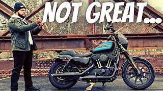 DO NOT Commute on a Harley Sportster!!