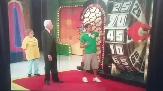 The Price is Right Showcase Showdown Matthew spin the big wheel slowly