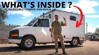 Incredible Box Truck Camper Van Tour Built for VANLIFE