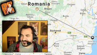 Kripp Finds Romania on Geoguessr Speedrun World Record