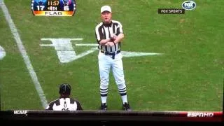 C'mon man- confused Ref