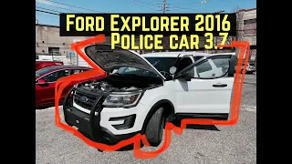 Ford Explorer 2016 3.7 (Copart ) Новый проект ( Новые подставы с Copart)