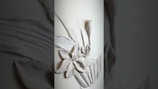 Clay Mural (bas-relief) wall sculpture technique ✅