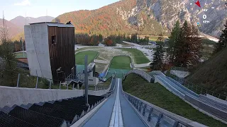 Priprave Planica - oktober 2018 (zadnji skok)