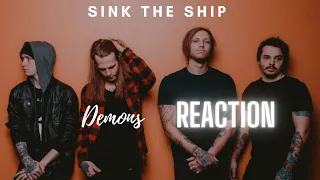 SINK THE SHIP - DEMONS [REACTION] |THANK YOU FOR THE REQUEST MAN!|