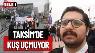 TELE1 Taksim Meydanı'nda! Tele1.com.tr Muhabiri Barış Önal son durumu aktardı