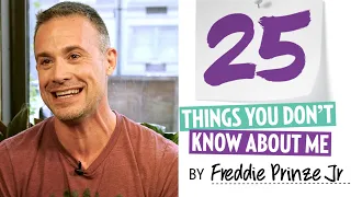 Freddie Prinze Jr 25 Things You Don't Know About Me