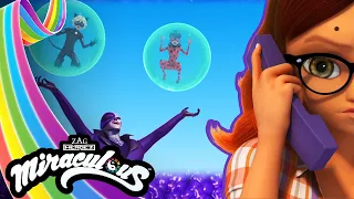 MIRACULOUS | 🐞 SENTI-SPARABOLLE - Cattivi Akumizzati ☯️ | Le storie di Ladybug e Chat Noir