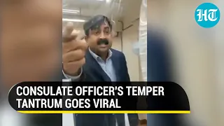 Viral video: Official yells at visa applicant in New York; watch how Indian consulate responded