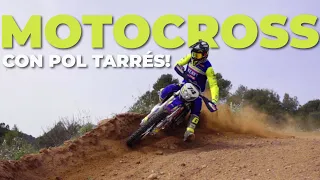 Dos trialeros entrenando MOTOCROSS 🤪 | Mario Román y Pol Tarrés