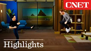 Watch Mark Zuckerberg Reveal Next-Gen Avatars With Legs!