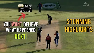 High Scoring Match Gets A Thrilling Finish! | New Zealand V England | 4th ODI 2008 Highlights