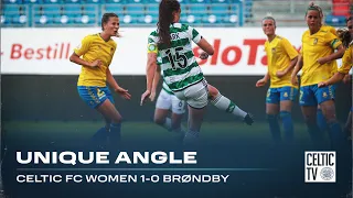 Celtic TV Unique Angle | Celtic FC Women 1-0 Brøndby | Clark nets  historic winner!