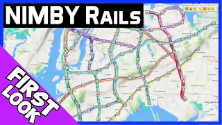 NIMBY Rails Gameplay First Look ► Wow .. Just WOW! ► Transport Simulation Game 2021