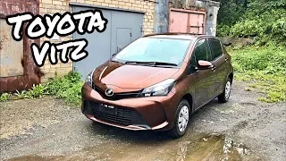 Обзор Toyota Vitz 1.3; 4WD!