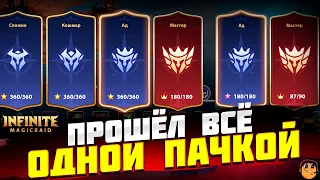 ПРОХОЖДЕНИЕ КАМПАНИИ МАСТЕР И ПУТЕШЕСТВИЕ INFINITE MAGICRAID - ПРОХОЖДЕНИЕ ОДНОЙ ПАЧКОЙ