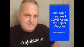 Speakers, Trainers, Coaches and Content owners -- 7 reasons why I LOVE my Kajabi Website